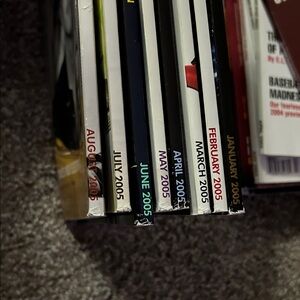 PLAYBOY Magazine Collection with Colorful Spines